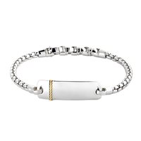 Bracciale Borsari gioielli Uomo Rialto in Argento BR-RIALTO30AY - BR-RIALTO30AY